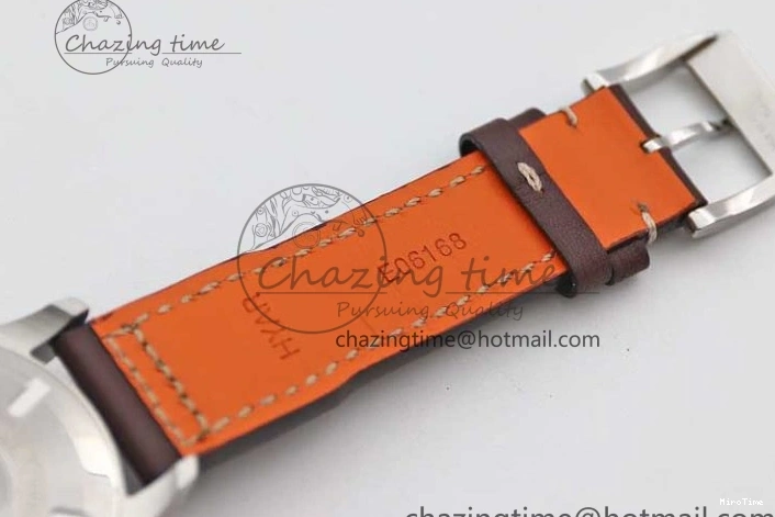 MIROTIME 1226 HighQuality Mark XVIII IW327010 SS M+F 1:1 Best Edition Brown Dial on Brown Leather Strap A 7049